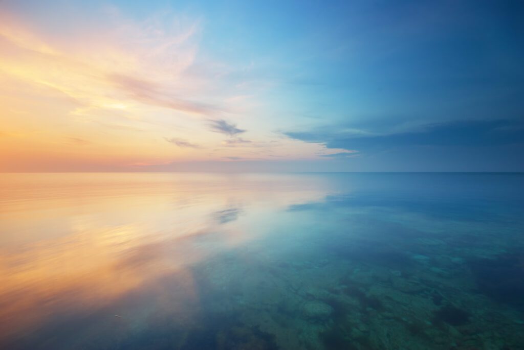 Ein Blick auf Meer und Himmel zur Einleitung auf den Artikel über Kolumbien, das verkannte Paradies - Colombia - un paraíso malentendido